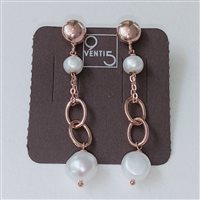 Orecchini Vidali Gioielli Donna in Argento Perla ORAR-139-34 - ORAR-139-34